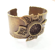 Bracelet Blanks Bangle Blanks Cuff Blanks Adjustable Bracelet Blank Antique Bronze Plated Brass (20mm Blanks) G8767