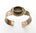 Hammered Bracelet Blanks Bangle Blanks Cuff Blanks Adjustable Bracelet Blank Antique Bronze Plated Brass (20mm Blanks) G8778