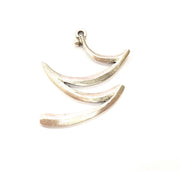 4 Silver Charms Antique Silver Plated Charms (36x29mm) G9499