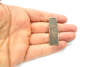 2 Antique Copper Charm Antique Copper Plated Charm (49x15mm) G9508