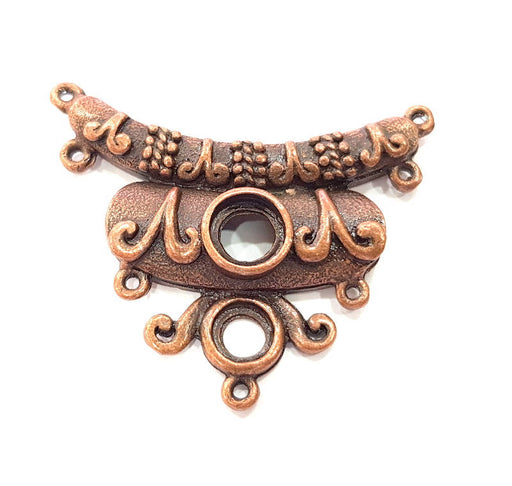 Antique Copper Pendant Antique Copper Plated Pendant (59x46mm) G8906