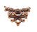 Antique Copper Pendant Antique Copper Plated Pendant (59x46mm) G8906