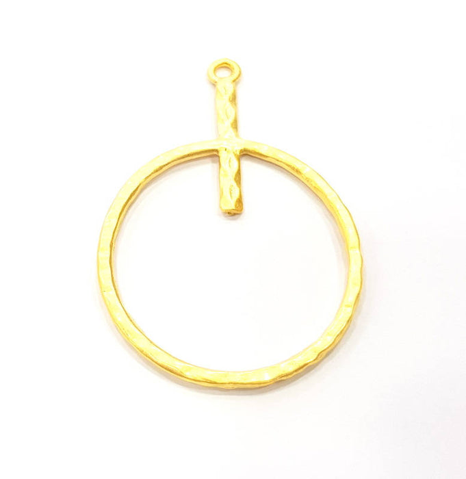 Gold Charm Gold Plated Charms  (53x37mm)  G9431