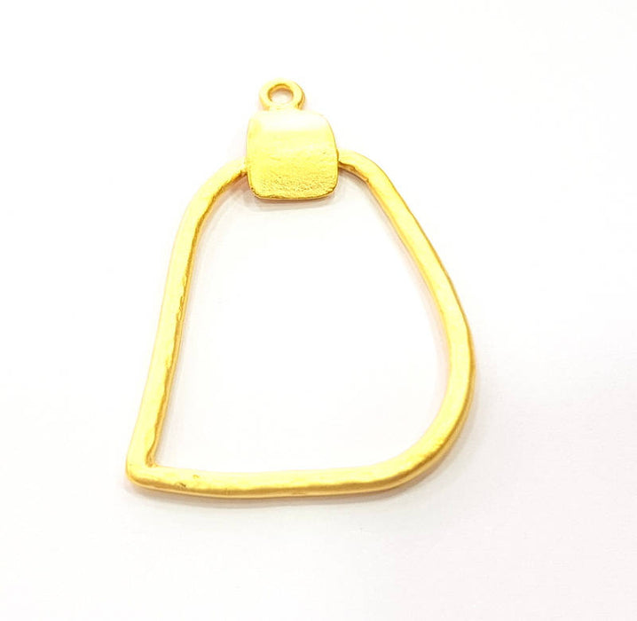 Gold Charm Gold Plated Charms  (52x35mm)  G8912