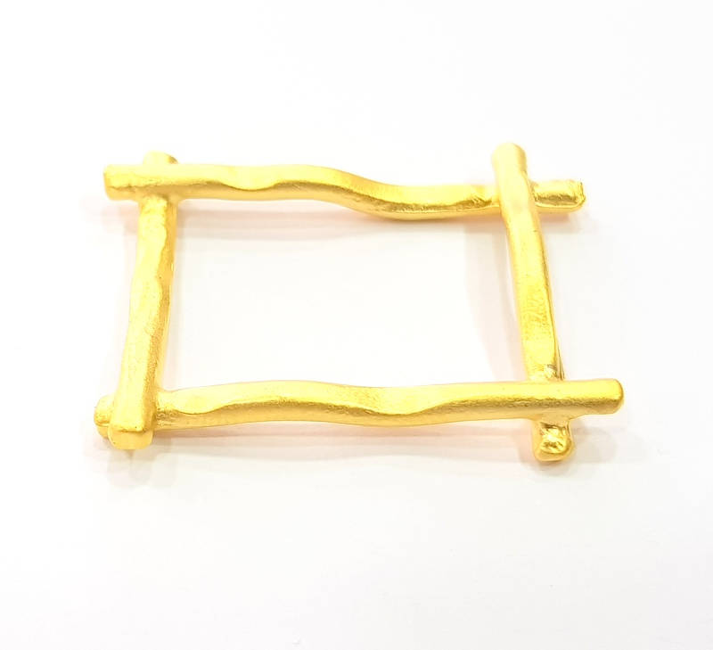 2 Gold Charm Gold Plated Charms  (31x24mm)  G8915