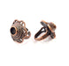 Copper Ring Blank inlay Ring Blank Mosaic Ring Bezel Base Settings Cabochon Mountings (10mm blank ) Antique Copper Plated Brass G9003