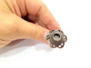 Copper Ring Blank inlay Ring Blank Mosaic Ring Bezel Base Settings Cabochon Mountings (10mm blank ) Antique Copper Plated Brass G9003