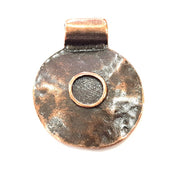 Antique Copper Pendant Antique Copper Plated Pendant (55x43mm) G9655