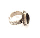Silver Ring Setting Resin Ring Blank Cabochon Base inlay Ring Mounting Adjustable Ring Base Bezel (14x10mm)Antique Silver Plated Brass G9115