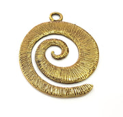Antique Bronze Pendant Antique Bronze Plated Pendant 60x59mm) G9142