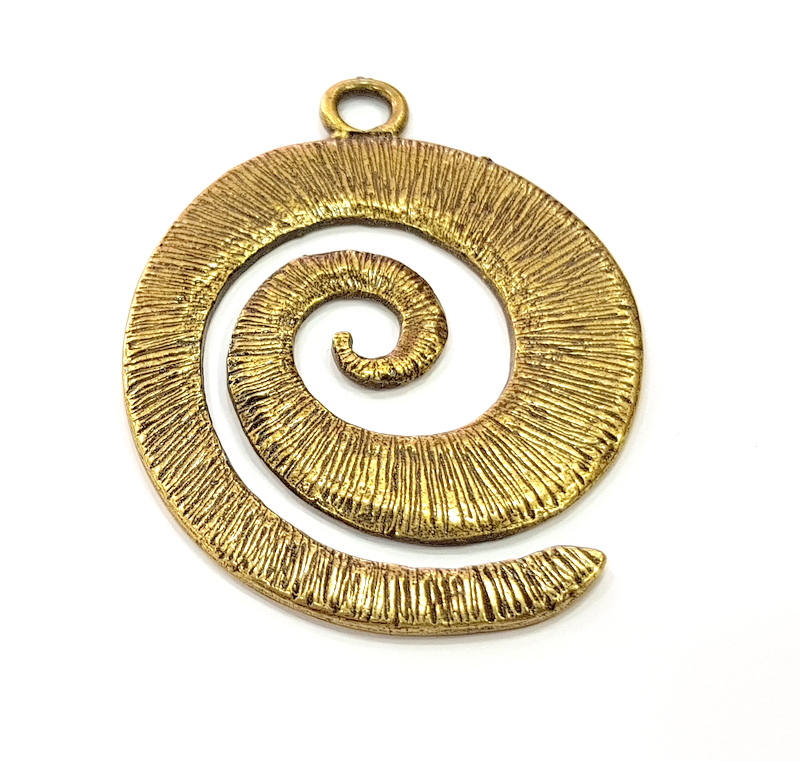Antique Bronze Pendant Antique Bronze Plated Pendant 60x59mm) G9142