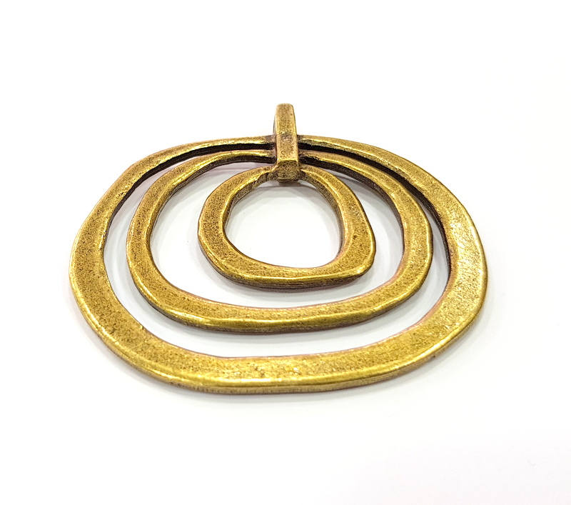 Antique Bronze Pendant Antique Bronze Plated Pendant ( 58x53mm) G9144