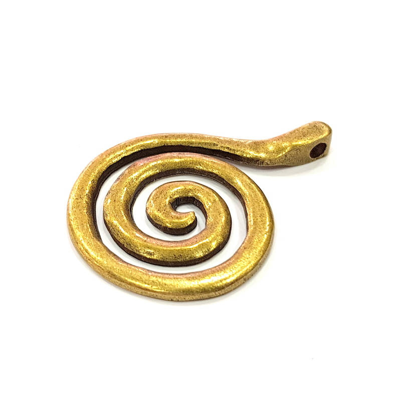 Antique Bronze Pendant Antique Bronze Plated Pendant ( 53x37mm) G9146