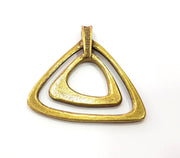 Antique Bronze Pendant Antique Bronze Plated Pendant ( 52x52mm) G9148