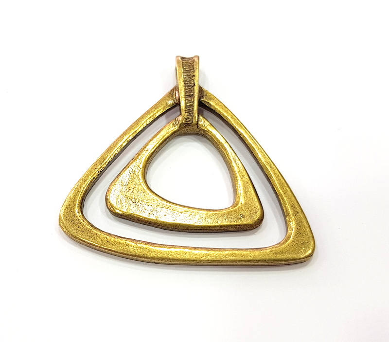Antique Bronze Pendant Antique Bronze Plated Pendant ( 52x52mm) G9148