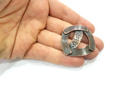 2 Antique Copper Charm Antique Copper Plated Charm (40x40mm) G9791