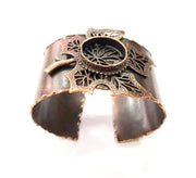 Copper Bracelet Blanks Bangle Blanks Cuff Blanks Adjustable Bracelet Blank Antique Copper Plated Brass (20mm Blanks ) G9178