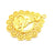 Gold Ottoman Signature Pendant Gold Plated Charms  (51x43mm)  G9992