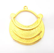 Gold Pendant Gold Plated Pendant  (59x48mm)  G9994