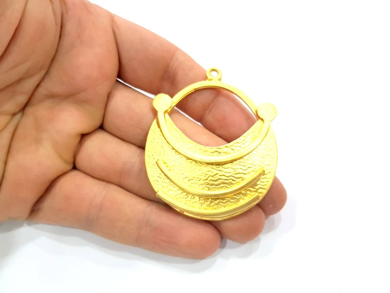 Gold Pendant Gold Plated Pendant  (59x48mm)  G9994