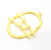 Gold Charm Gold Plated Charms  (66x47mm)  G10011