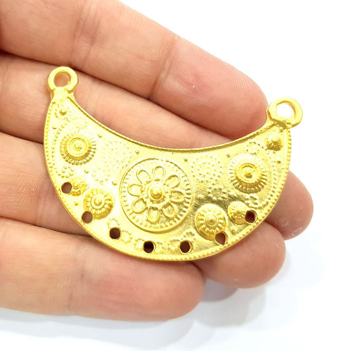 Gold Charm Gold Plated Charms  (57x24mm)  G10018