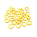 10 Gold Spacer Gold Plated Metal Beads  (10 mm)  G10019