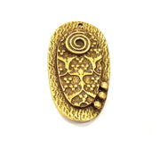 Antique Bronze Charm Antique Bronze Plated Charms (52x28mm) G10074