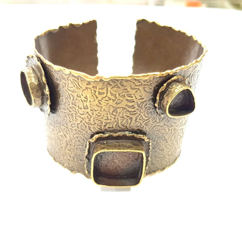 Bangle Blanks Antique Bronze Bracelet Blanks Cuff Blanks Adjustable Bracelet Blank Antique Bronze Plated Brass  G13457