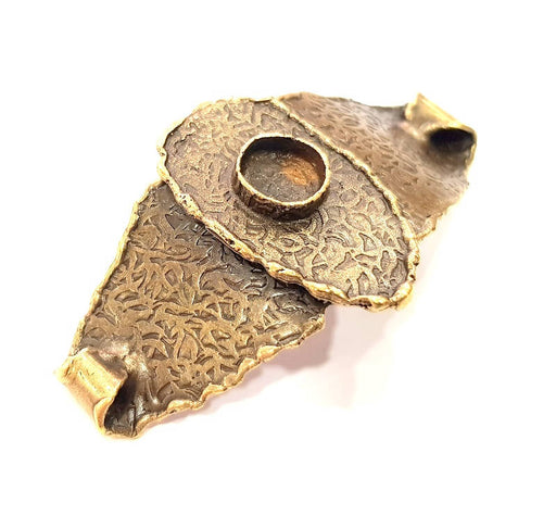 Bangle Blanks Antique Bronze Bracelet Blanks Cuff Blanks Adjustable Bracelet Blank Antique Bronze Plated Brass (18x13mm Blanks) G10094