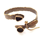 Bangle Blanks Antique Bronze Bracelet Blanks Cuff Blanks Adjustable Bracelet Blank Antique Bronze Plated Brass (10mm,9x7mm Blanks) G10097
