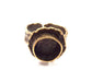 Antique Bronze Ring Blank inlay Ring Blank Mosaic Bezel Base Settings Cabochon Mountings (10mm Blank ) Antique Bronze Plated Brass G10122