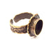 Antique Bronze Ring Blank inlay Ring Blank Mosaic Bezel Base Settings Cabochon Mountings (10mm Blank ) Antique Bronze Plated Brass G10122