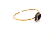 Bangle Blanks Antique Bronze Bracelet Blanks Cuff Blanks Adjustable Bracelet Blank Antique Bronze Plated Brass (10x10mm Blanks) G10137