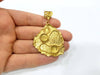 Raw Brass Pendant Blank Mosaic Base Blank inlay Blank Necklace Blank Resin Blank Mountings Cabochon Bezel Base  (10mm blank) G10142