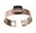 Copper Bracelet Blanks Bangle Blanks Cuff Blanks Adjustable Hammered Bracelet Blank Antique Copper Plated Brass (18x18mm Blanks ) G9244