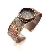 Copper Bracelet Blanks Bangle Blanks Cuff Blanks Adjustable Hammered Bracelet Blank Antique Copper Plated Brass (20mm Blanks ) G9250