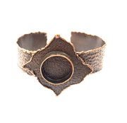 Copper Bracelet Blanks Bangle Blanks Cuff Blanks Adjustable Hammered Bracelet Blank Antique Copper Plated Brass (20mm Blanks ) G9251