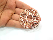 Lotus Flower Pendant Rose Gold Pendant (56 mm) G10214