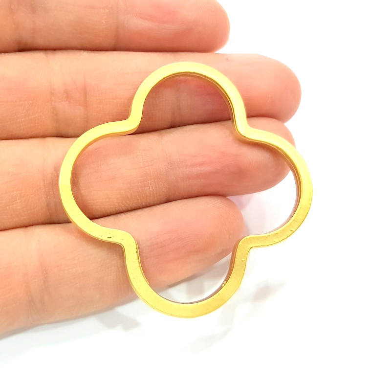 Gold Charm Gold Plated Charms  (51mm)  G10259