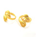 Gold Ring Blank Ring Settings Ring Bezel Base Cabochon Mountings Adjustable  (2mm blank ) Gold Plated Brass G10286