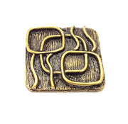 2 Antique Bronze Charm Antique Bronze Plated Charms (30mm) G10330