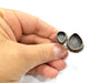Copper Ring Settings inlay Ring Blank Mosaic Ring Bezel Base Cabochon Mountings (14x10mm,20x15mm blank) Antique Copper Plated Brass G9390