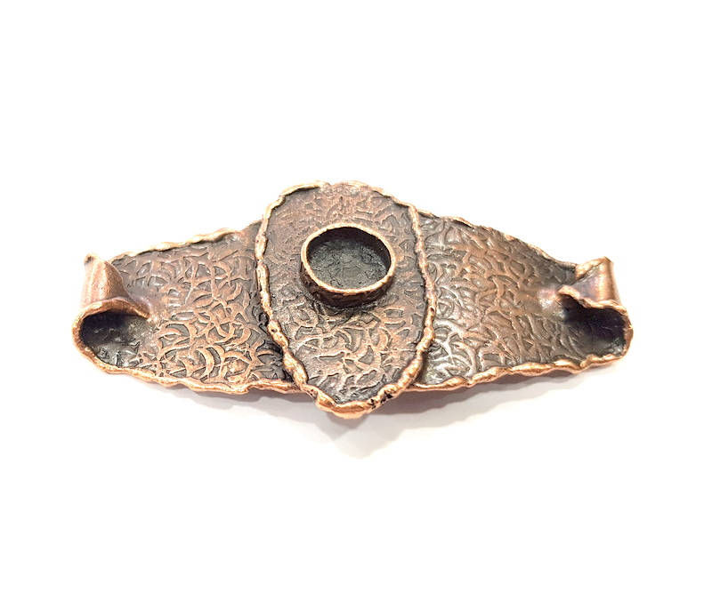 Copper Bracelet Blanks Bangle Blanks Cuff Blanks Adjustable Hammered Bracelet Blank Antique Copper Plated Brass (10mm  ) G9394