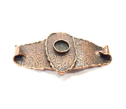 Copper Bracelet Blanks Bangle Blanks Cuff Blanks Adjustable Hammered Bracelet Blank Antique Copper Plated Brass (10mm  ) G9394