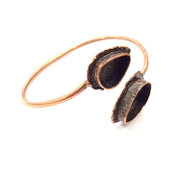 Copper Bracelet Blanks Bangle Blanks Cuff Blanks Adjustable Bracelet Blank Antique Copper Plated Brass (20x14mm and 14x10mm Blanks ) G10679