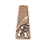 Copper Bird Pendant Antique Copper Pendant Antique Copper Plated Metal (64x21mm) G10911