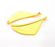 Gold Pendant Gold Plated Metal (66x22mm)  G11002