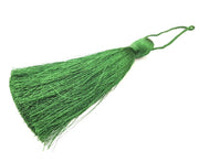 Dark Green Tassel Large Thick 113 mm - 4.4 inches G11013