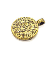 2 Antique Bronze Charm Antique Bronze Plated Metal (30x22mm) G11121